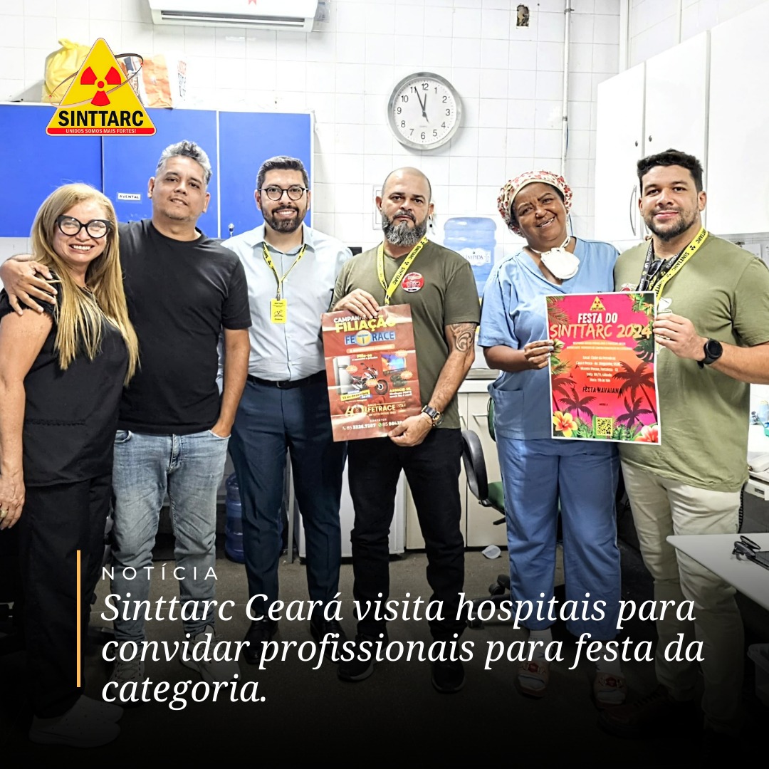 SINTTARC convida profissionais para festa da categoria