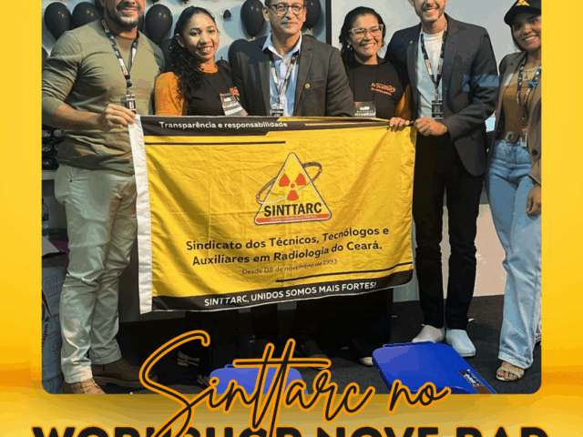SINTTARC contribui com debate sobre valorização profissional no Workshop Nove RAD