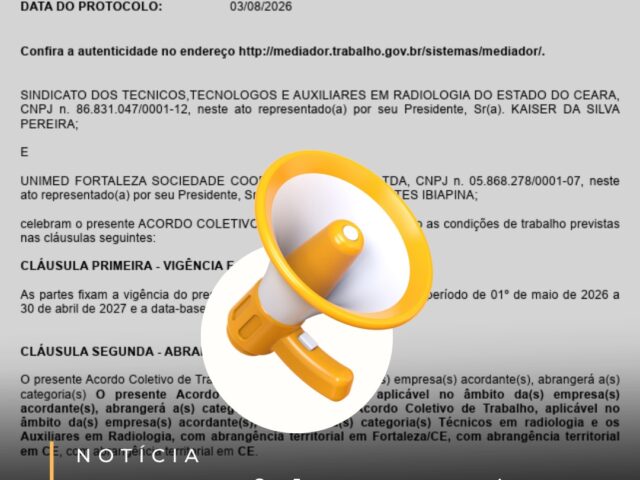 SINTTARC fecha ACT 2026/2027 com a Unimed